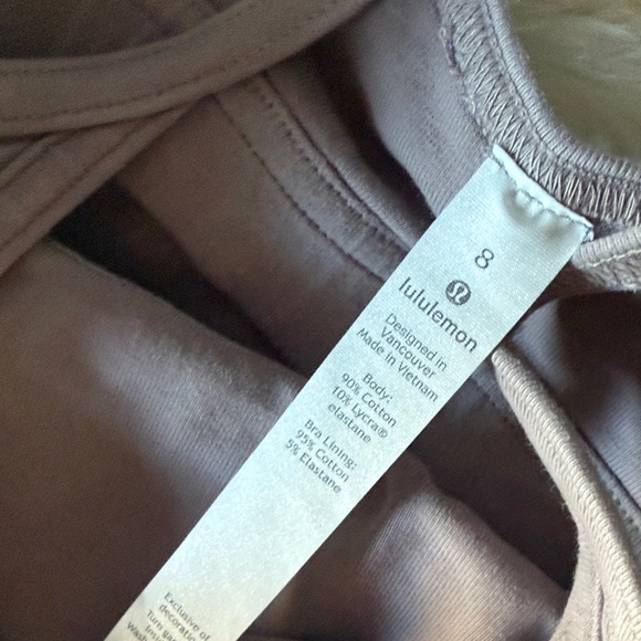 Lululemon Athletica Taupe Sleeveless Top - Picture 2 of 6